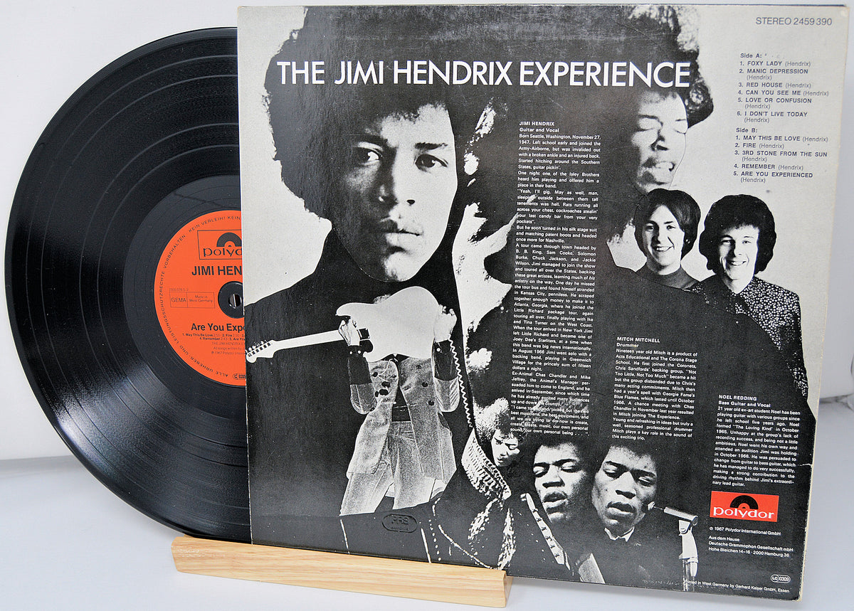 The Jimi Hendrix Experience - Are You Experienced (2LP 180g Remastered – Heathen Records The Jimi Hendrix Experience - Are You Experienced (2LP 180g Remastered – Heathen Records