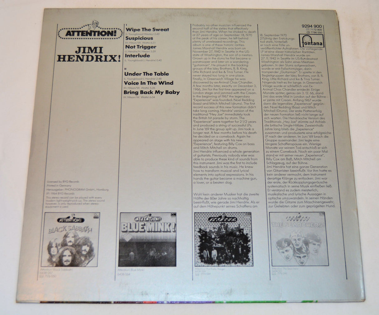 Hendrix, Jimi - Attention!