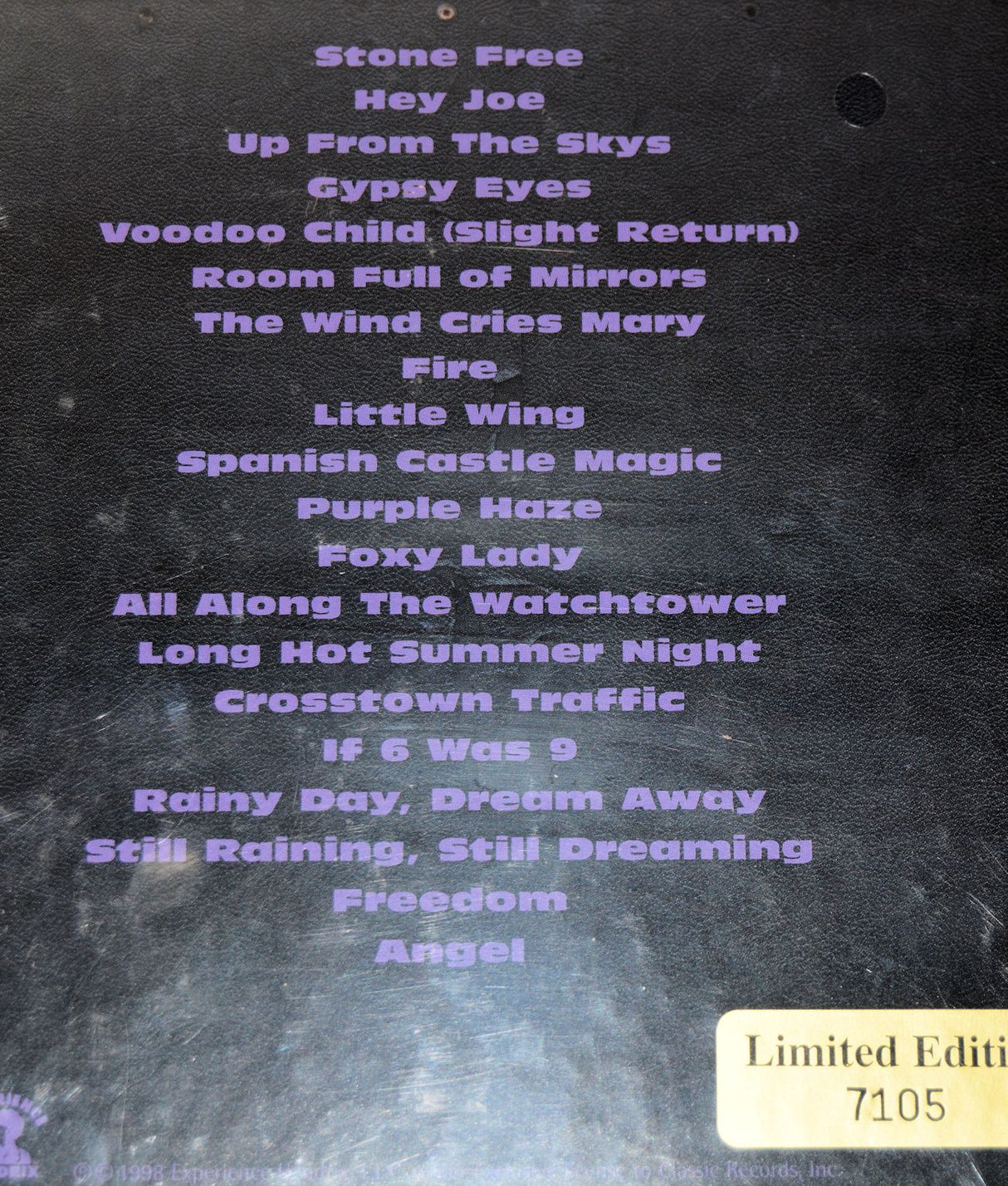 Hendrix, Jimi - Classic Singles Collection