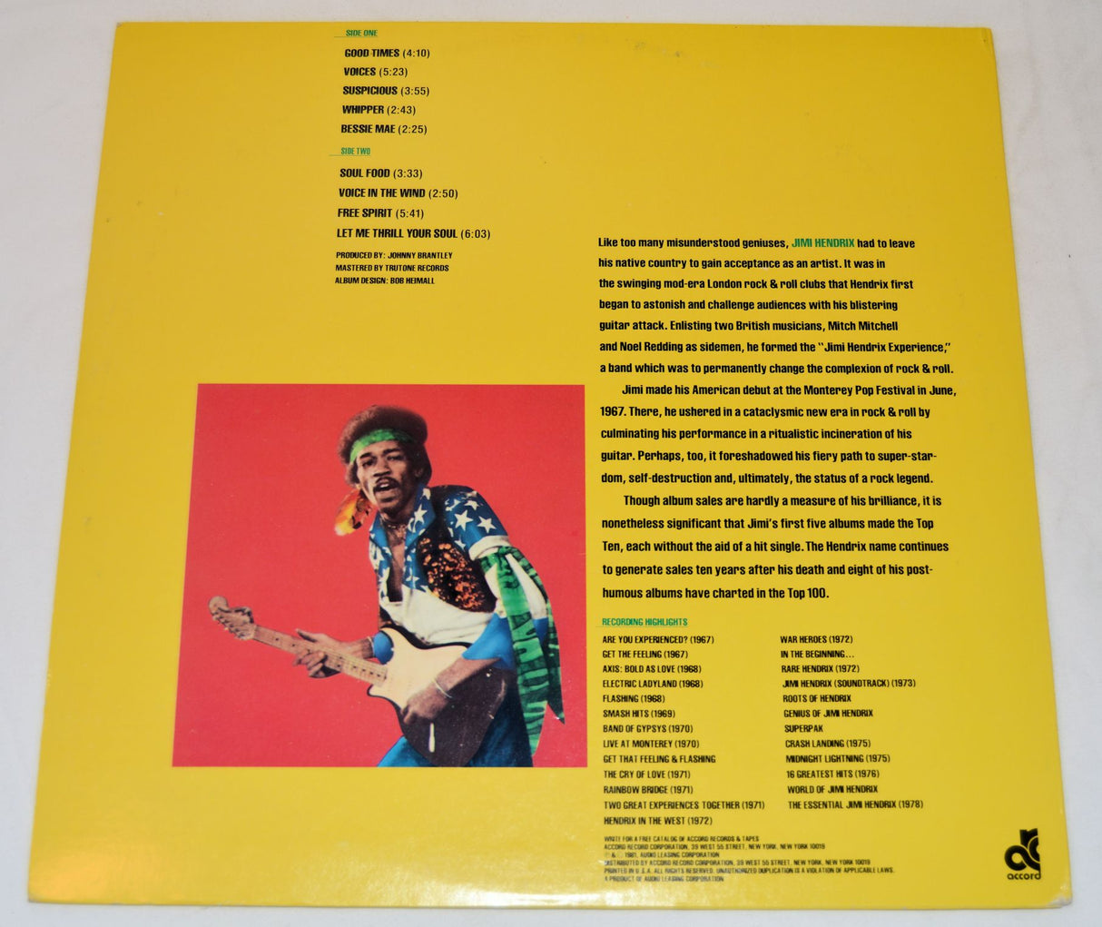 Hendrix, Jimi - Free Spirit