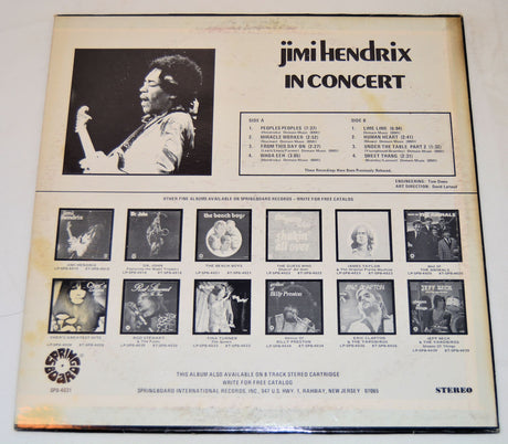 Hendrix, Jimi - In Concert