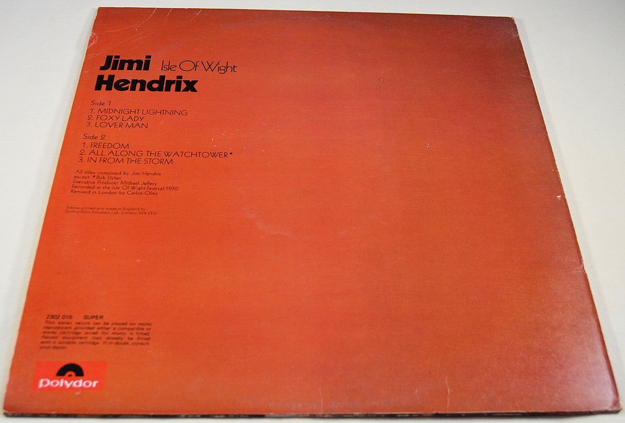 Hendrix, Jimi - Isle Of Wight