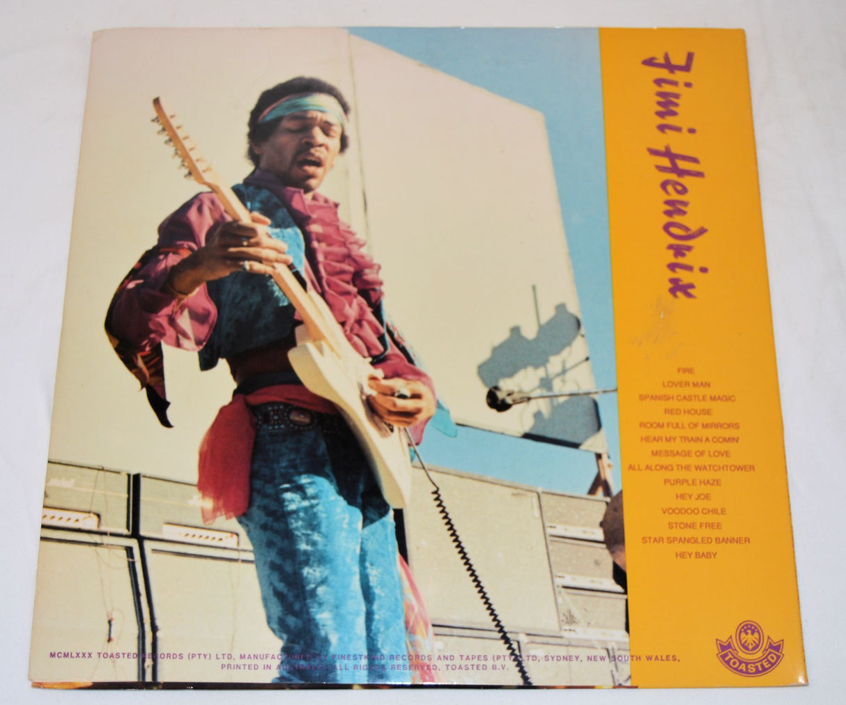 Hendrix, Jimi - Live In Atlanta July 4th, 1970