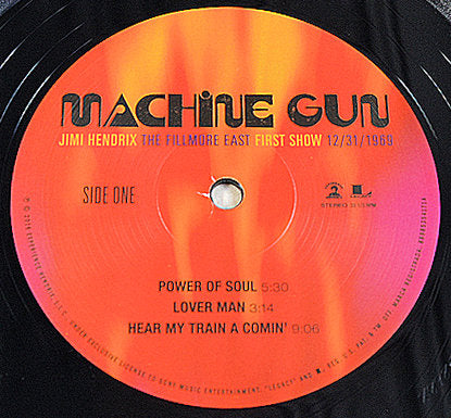 Hendrix, Jimi - Machine Gun, Vinyl Record Album LP, Fillmore