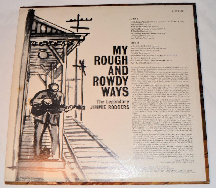 Rodgers, Jimmie - My Rough And Rowdy Ways