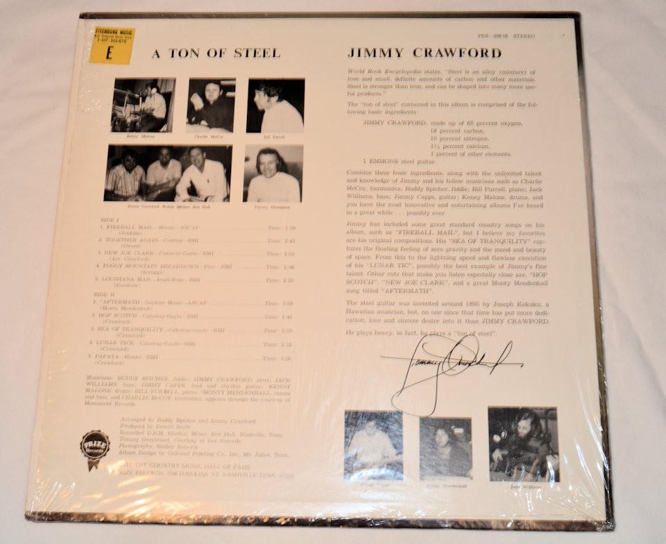 Crawford, Jimmy - A Ton Of Steel