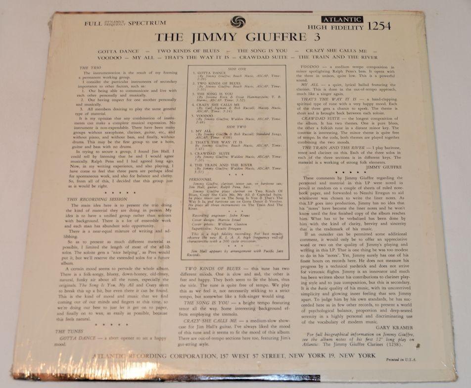 Giuffre, Jimmy - Jimmy Giuffre 3