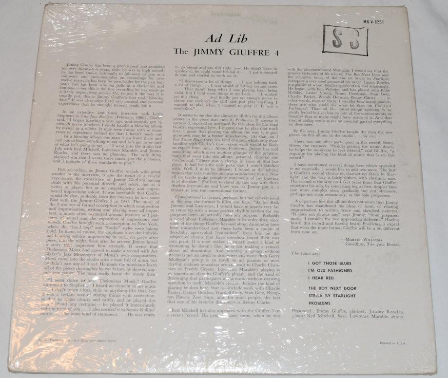 Giuffre, Jimmy - Ad Lib