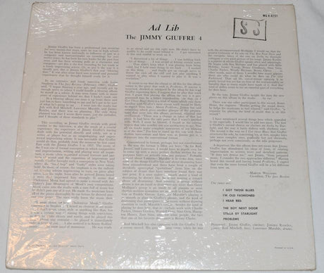 Giuffre, Jimmy - Ad Lib