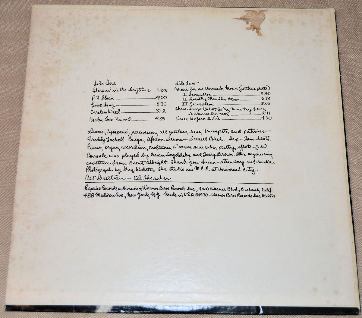 Webb, Jimmy L. - Words And Music