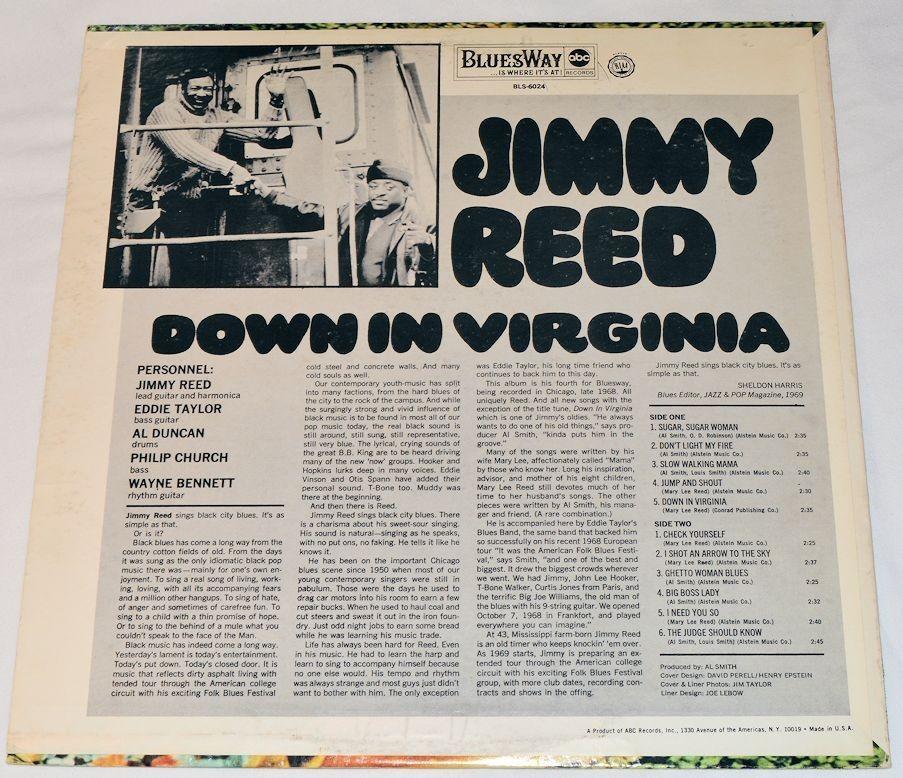 Reed, Jimmy - Down In Virginia