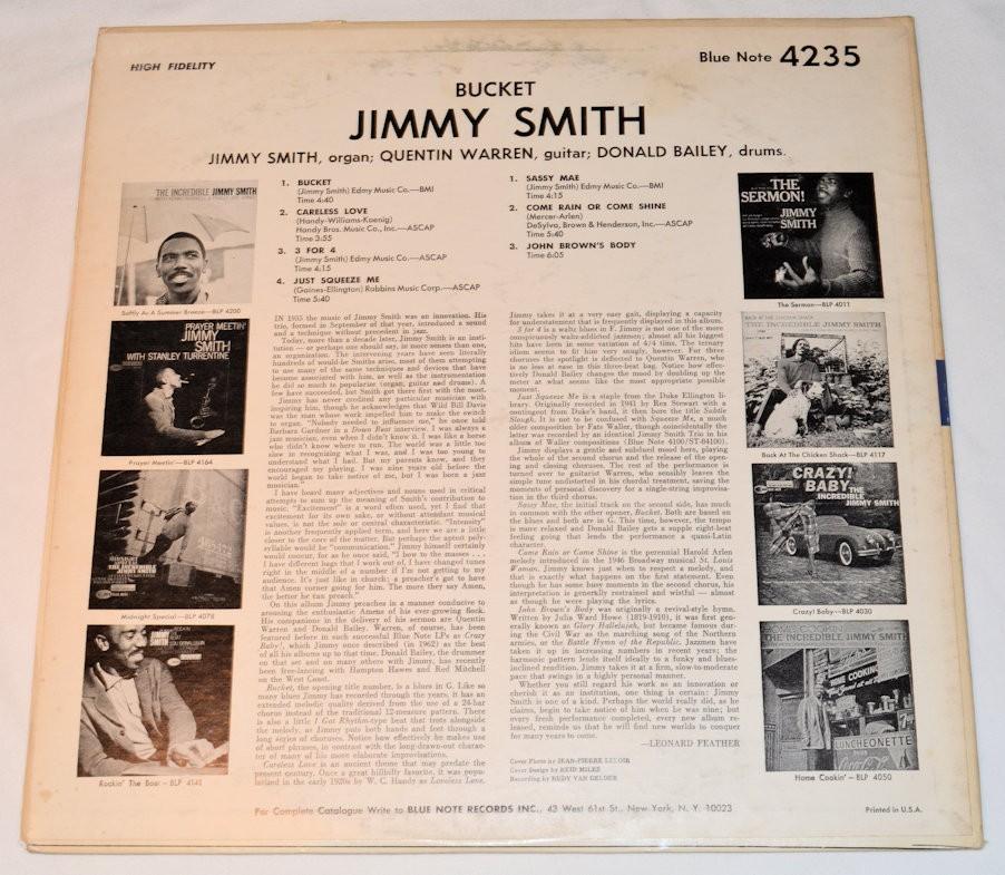 Smith, Jimmy - Bucket