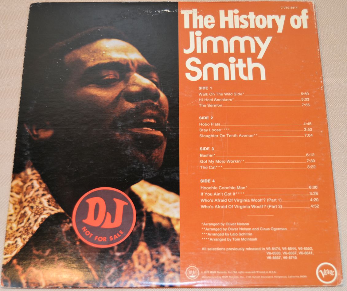 Smith, Jimmy - The History Of