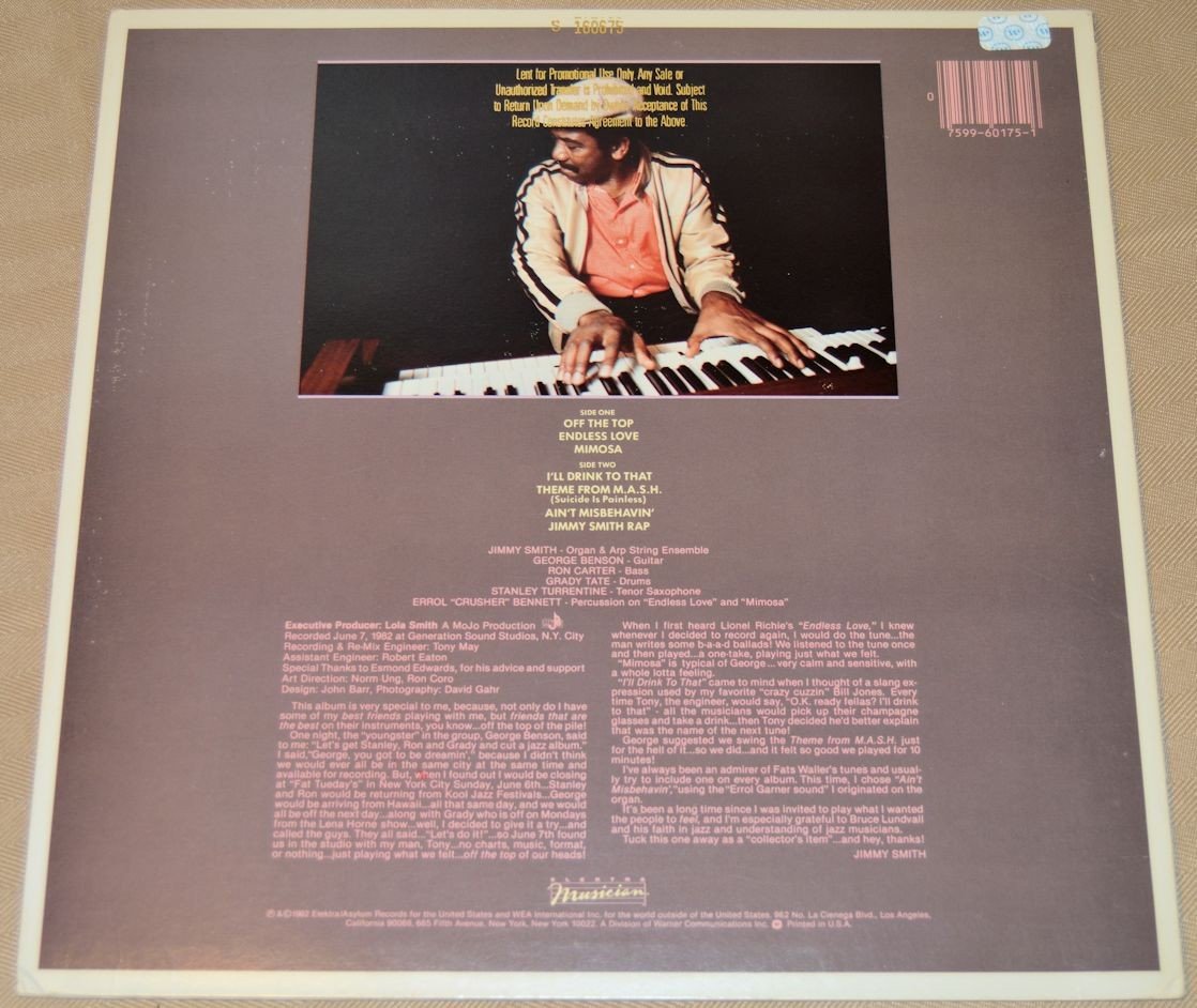 Smith, Jimmy - Off The Top