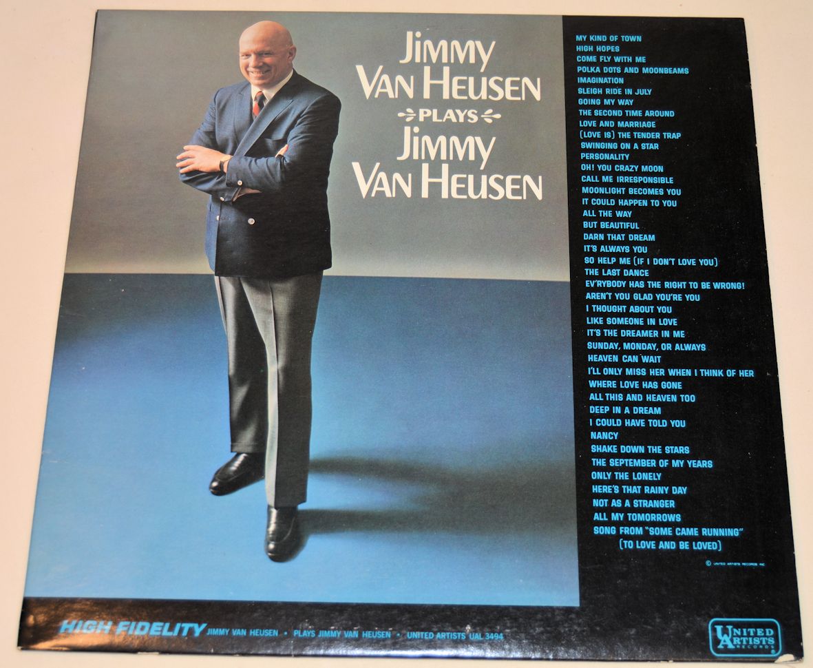 Van Heusen, Jimmy - Plays