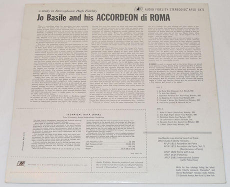 Basile, Jo - Accordeon di Roma