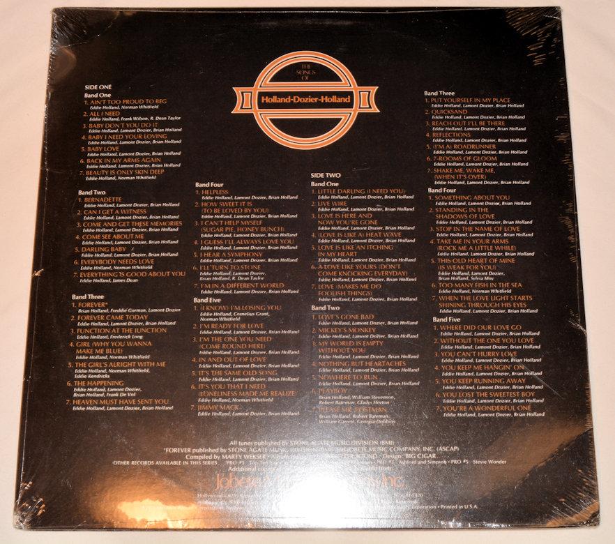 Holland-Dozier-Holland - Songs Of