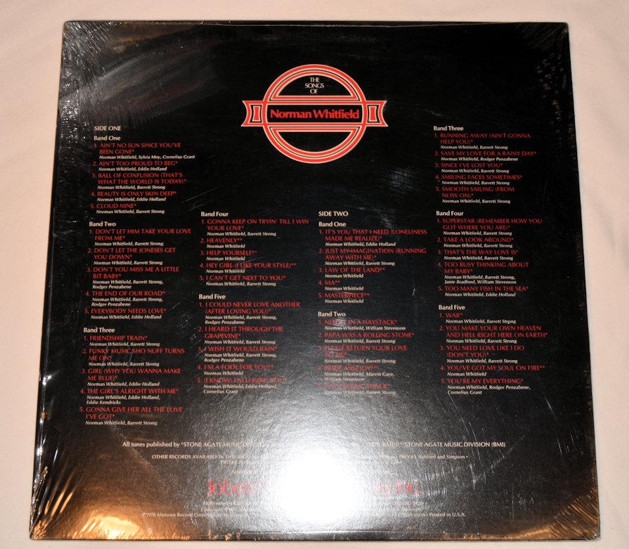 Whitfield, Norman - Songs Of