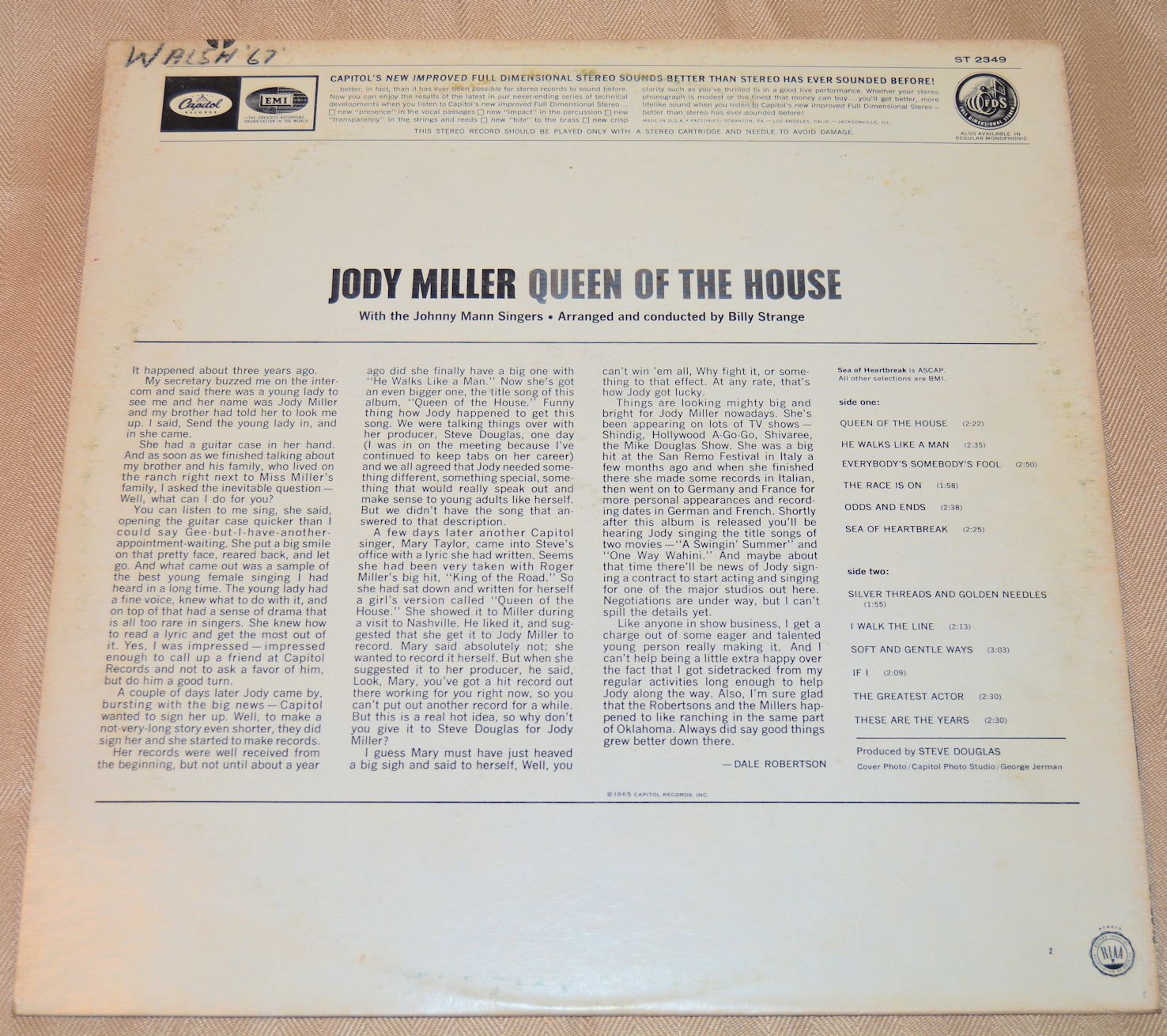 Miller, Jody - Queen Of The House