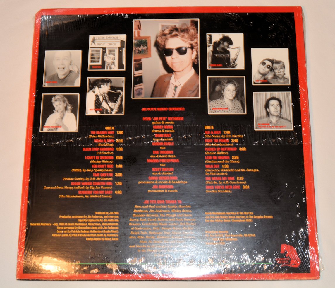 Pete, Joe Joe Pete's Hubcap Experience Joe's Albums