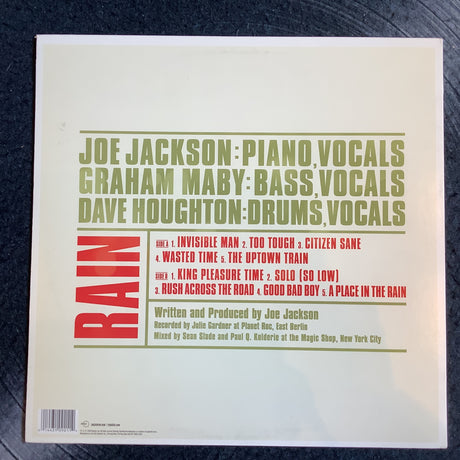 Jackson, Joe - Rain