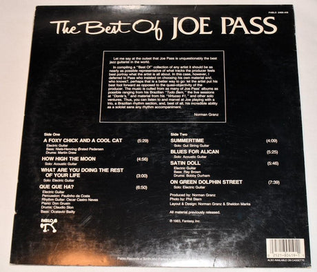Pass, Joe - Best Of