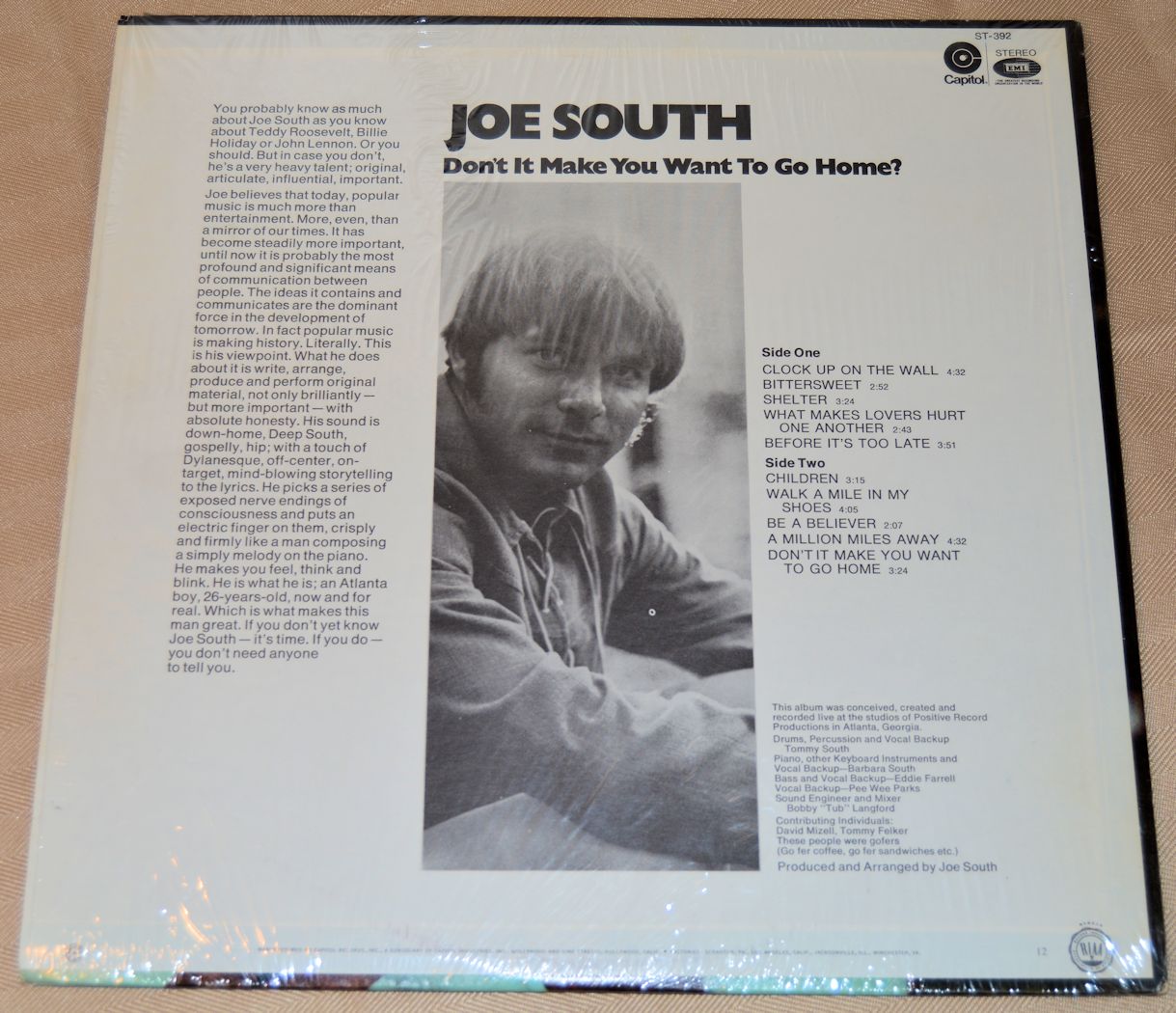 South, Joe - Don't It Make You Want To Go Home