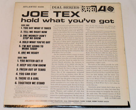 Joe Tex - Hold What You've Got