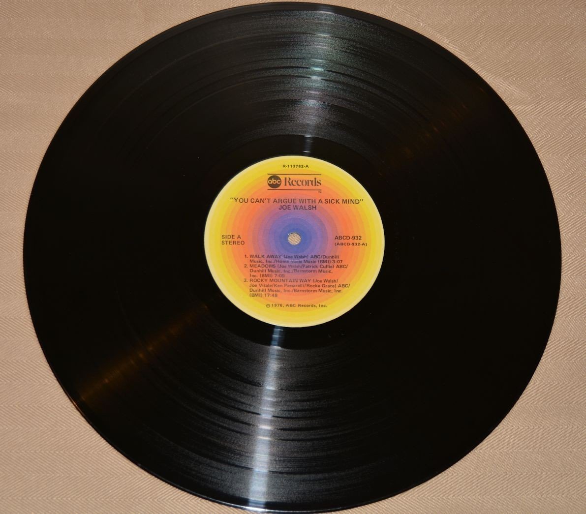 Walsh, Joe - You Can't Argue With A Sick Mind