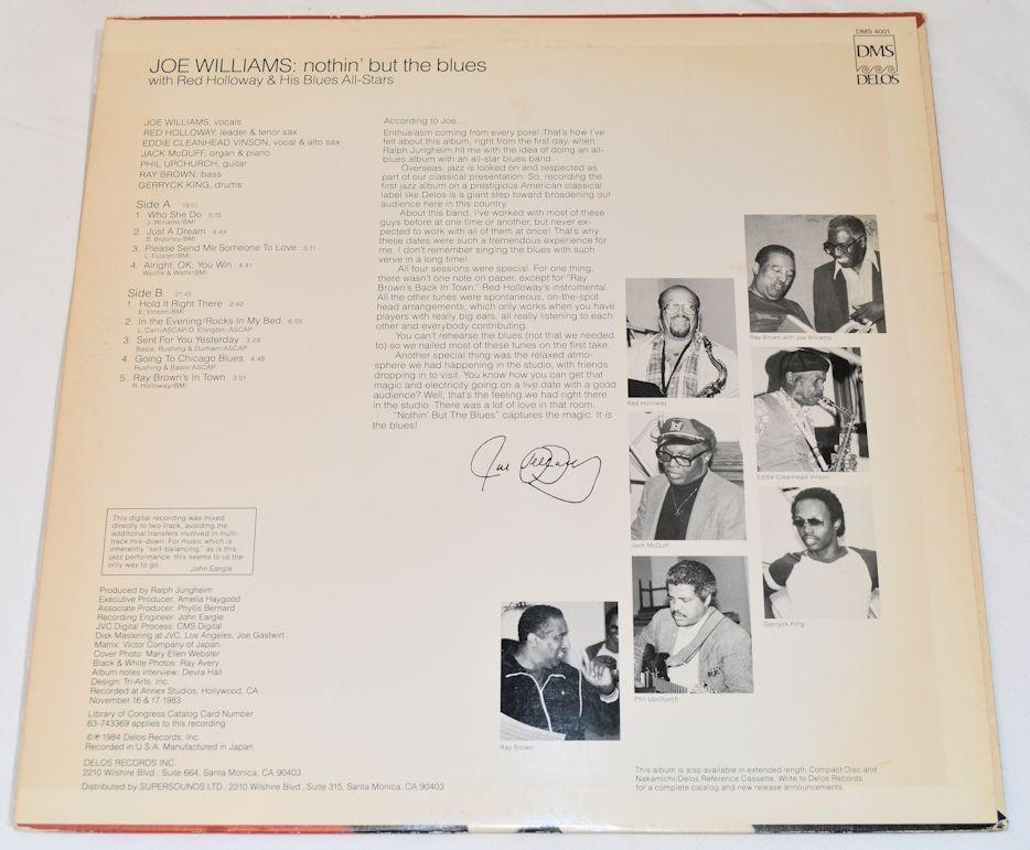 Williams, Joe - Nothin But Blues