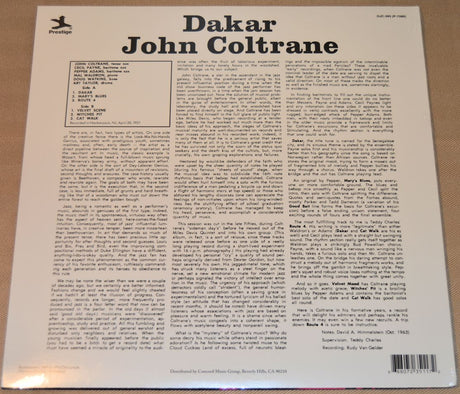 Coltrane, John - Dakar