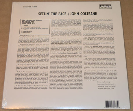 Coltrane, John - Settin The Pace