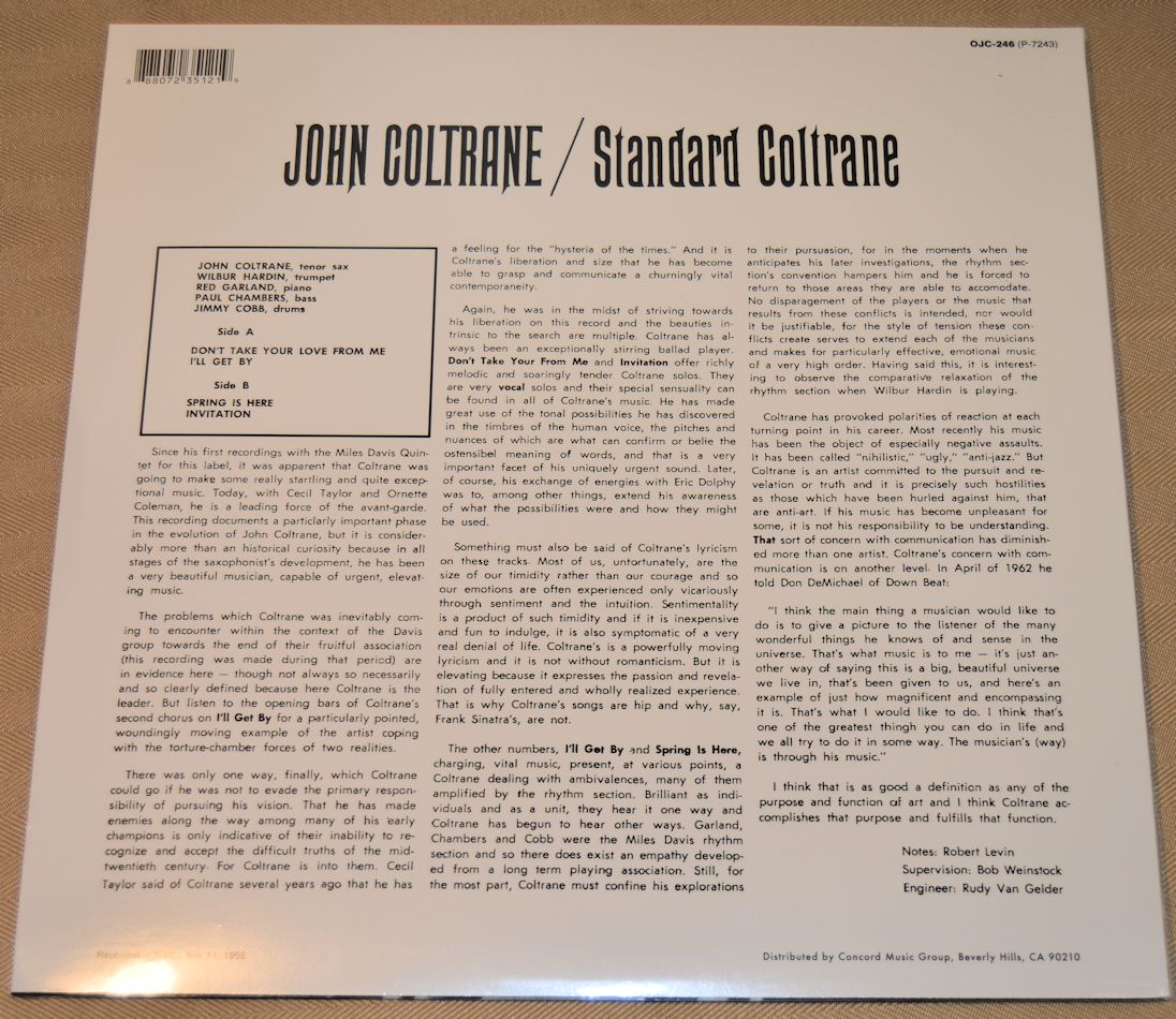 Coltrane, John - Standard Coltrane