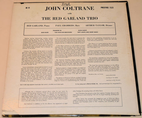 Coltrane, John - Traneing In