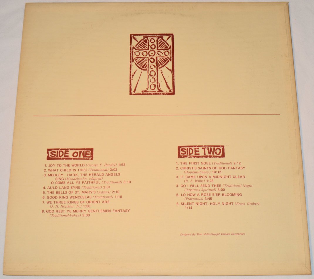 Fahey, John - New Possibilty; Christmas Album