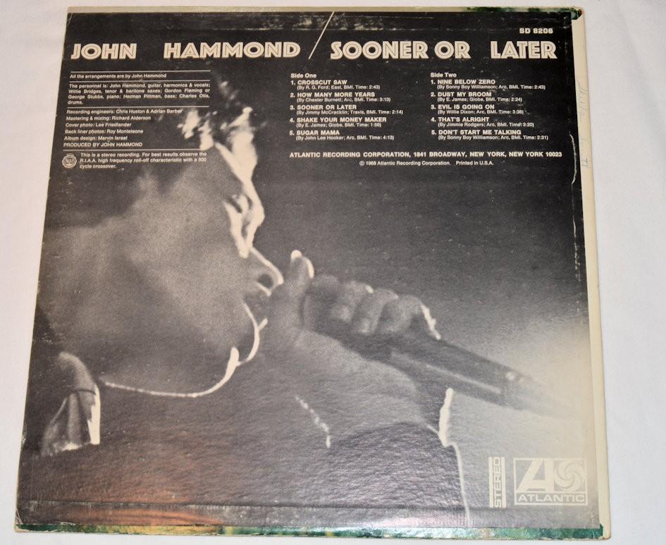 Hammond, John - Sooner Or Later