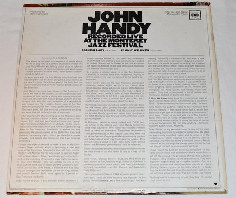 Handy, John - Live Monterey