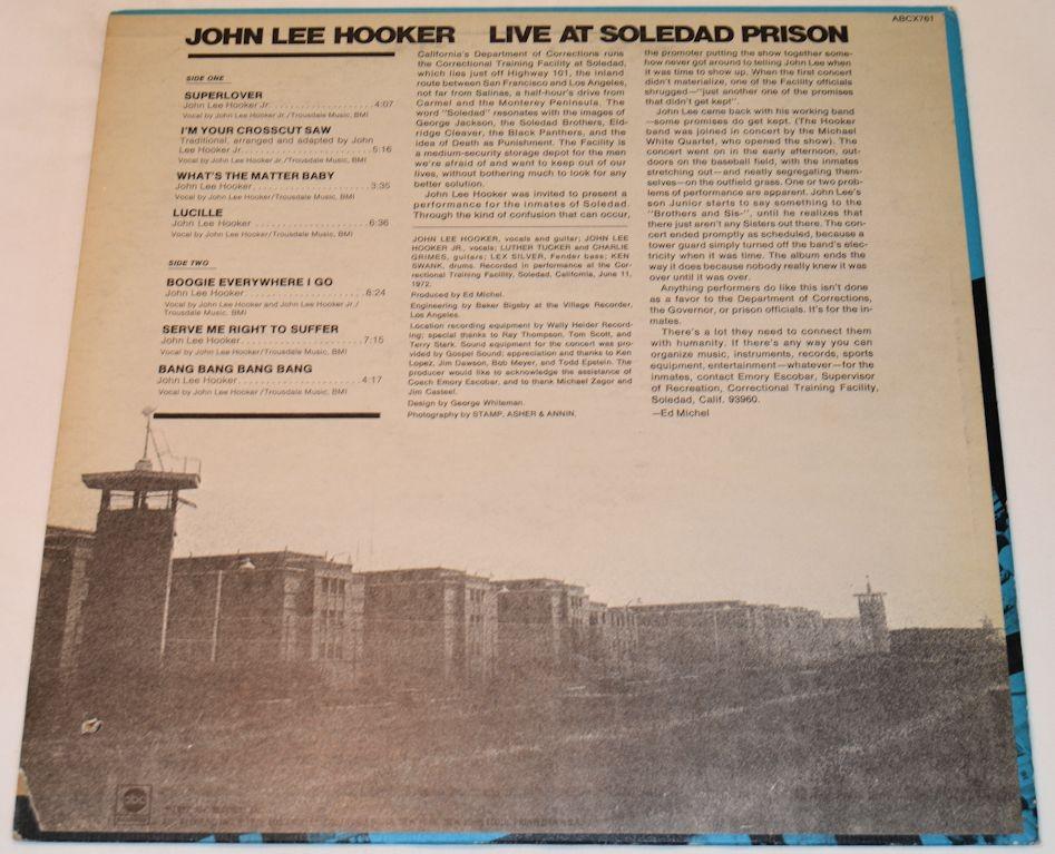Hooker, John Lee - Live Soledad Prison