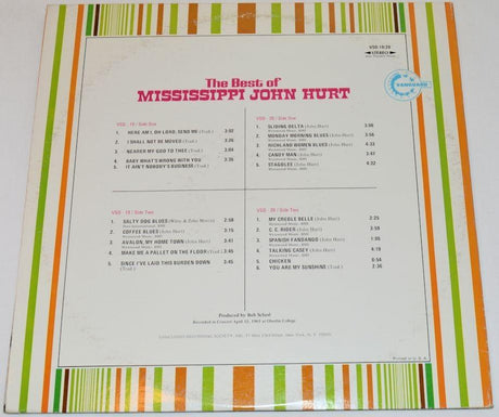 Hurt, Mississippi John - The Best Of