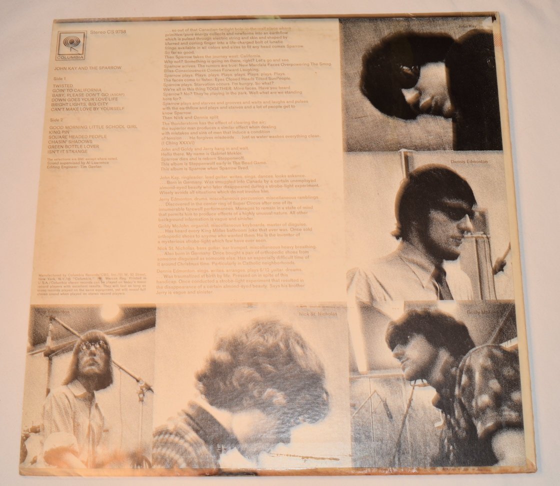 Kay, John - John Kay & The Sparrow