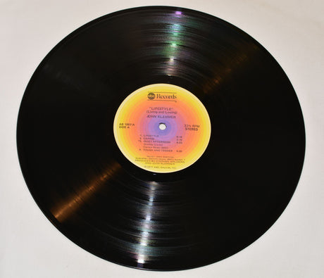 John Klemmer, Lifestyle vinyl record with colorful label by ABC Records.