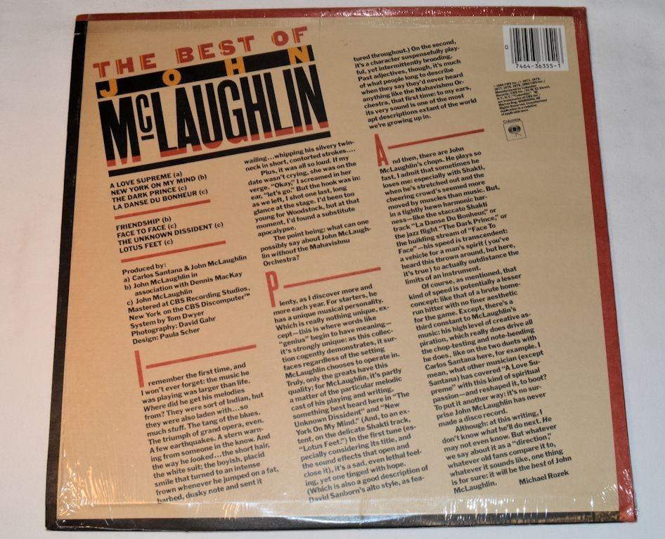 McLaughlin, John - Best Of