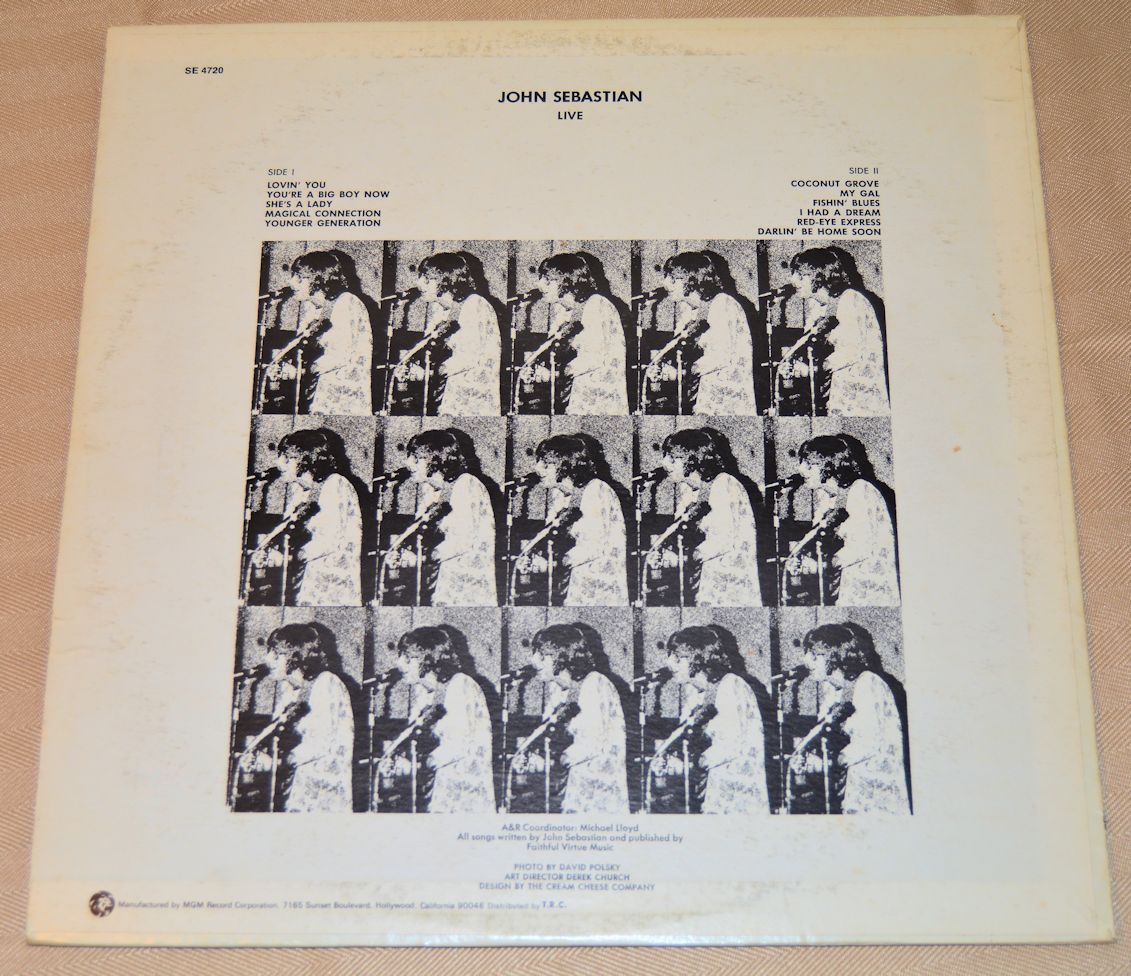 Sebastian, John - Live