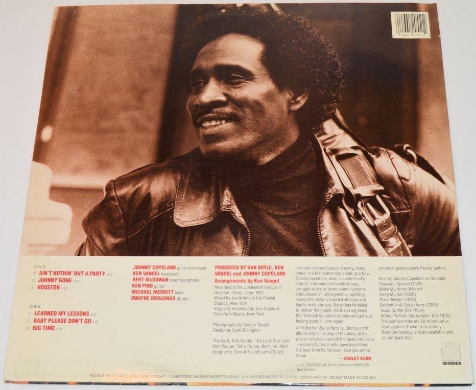 Copeland, Johnny - Ain't Notin' But A Party