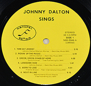 Dalton, Johnny - Lonesome Ride