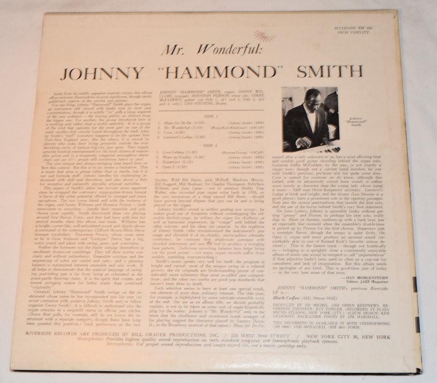 Smith, Johnny - Mr Wonderful