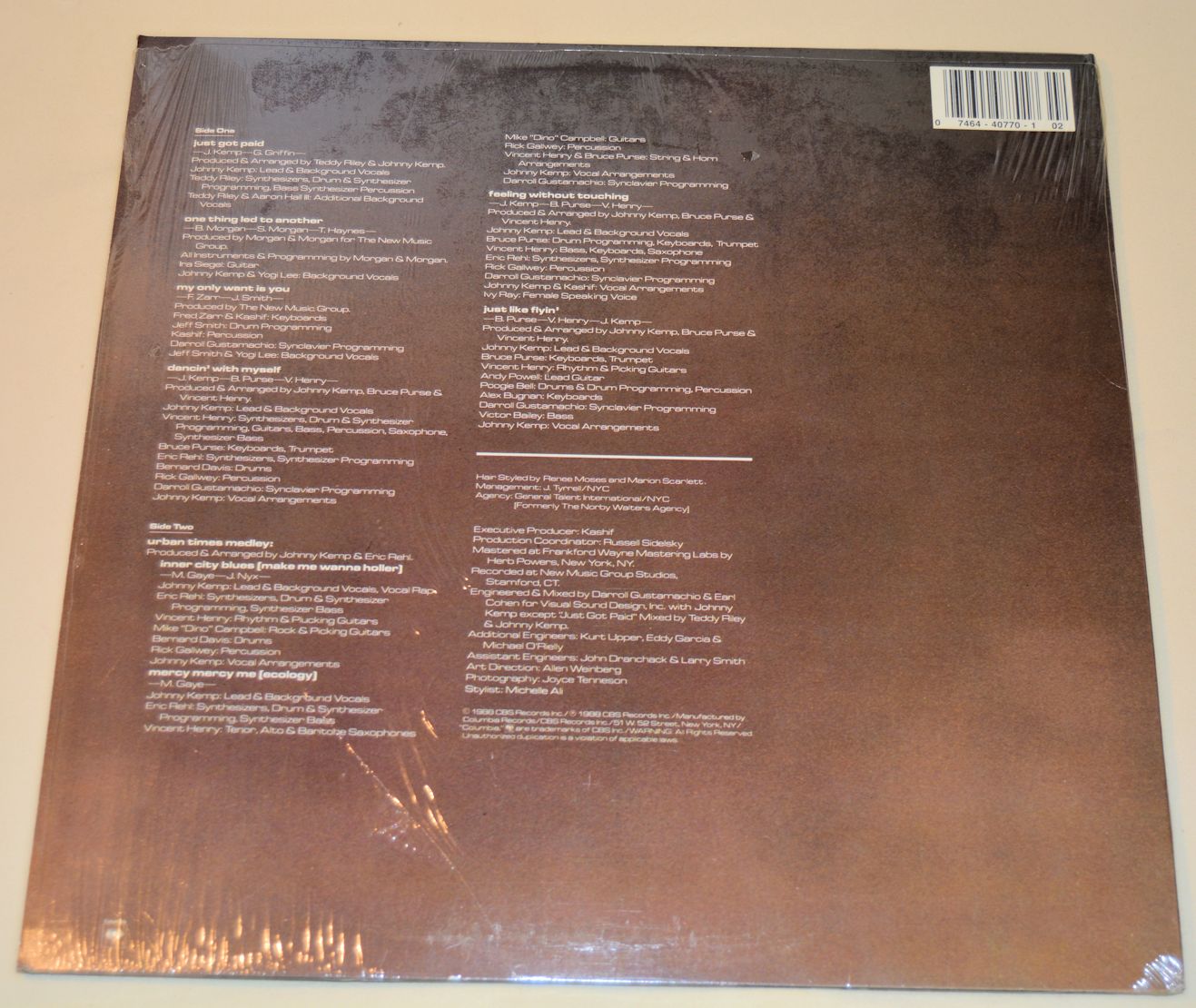 Kemp, Johnny - Secrets Of Flying