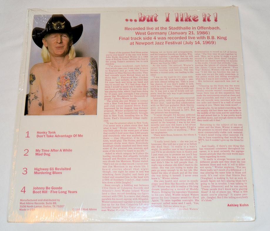 Winter, Johnny - Only Blues But I Like It