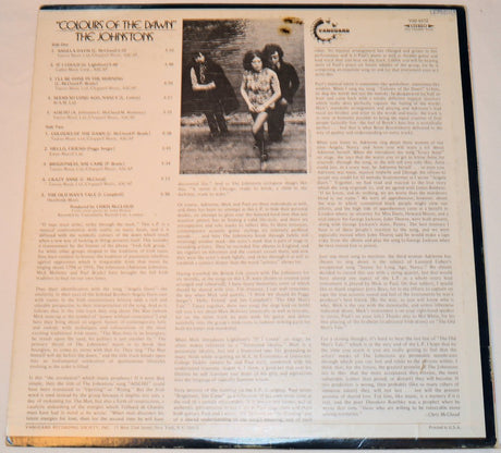 Johnstons, The - Colours Of The Dawn