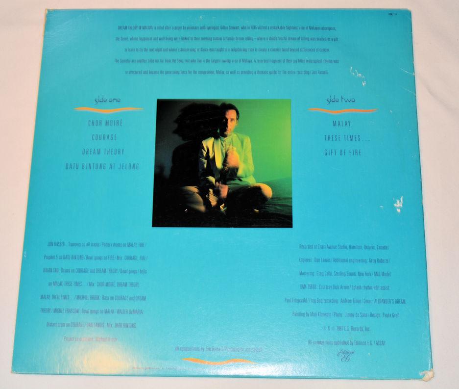 Hassell, Jon - Dream Theory In Malaya